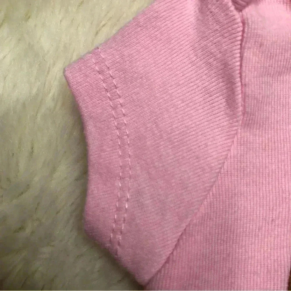 Juicy Couture Diaper Shirt  Onesie Pink Heart / Floral Size 0-3 Months - Picture 3 of 16